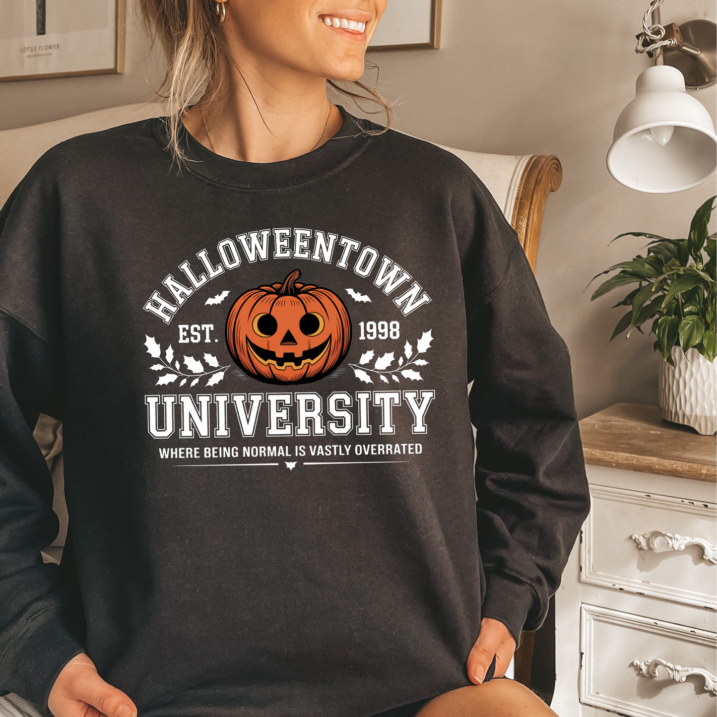 Halloween Sweatshirt - Halloweentown University