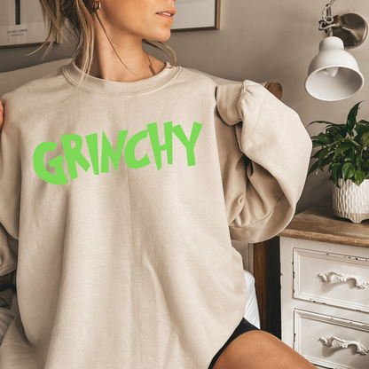 Grinchy Crewneck Sweatshirt