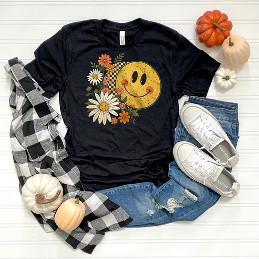 Retro Floral T-Shirt