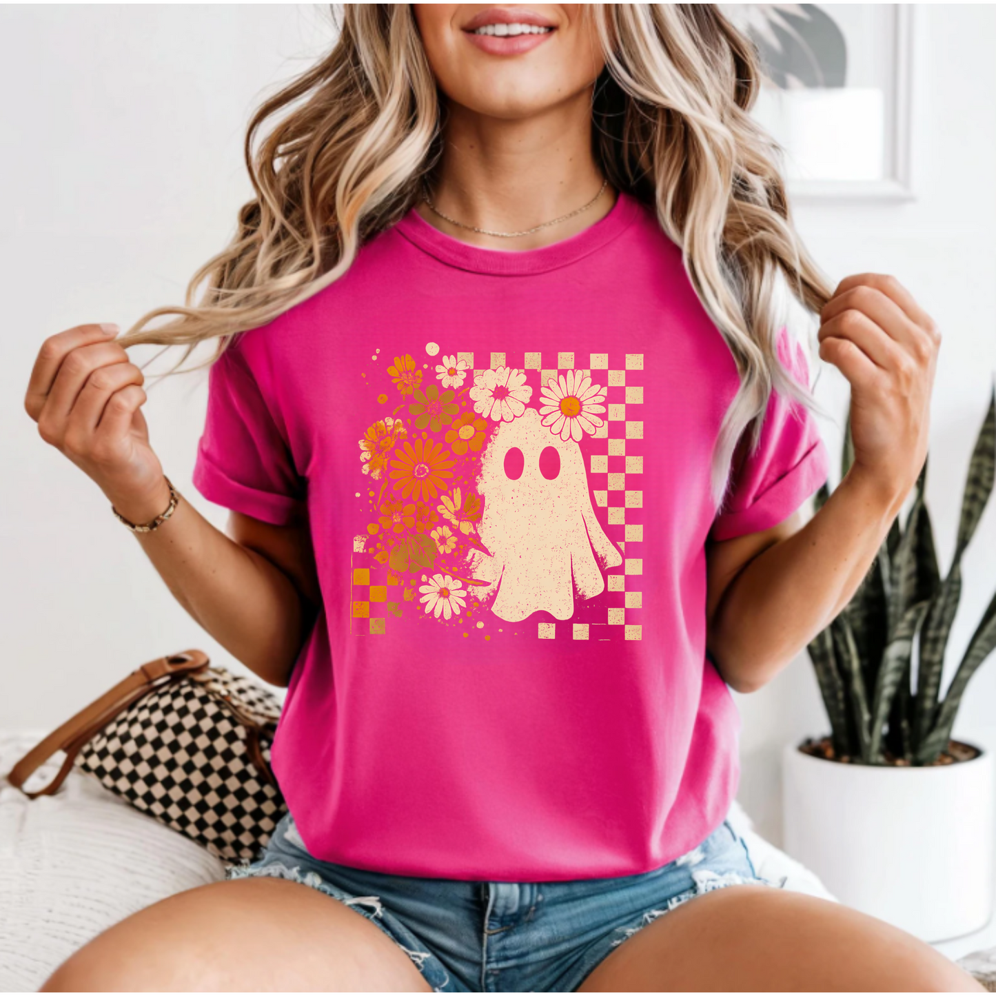 Floral Ghost T-Shirt