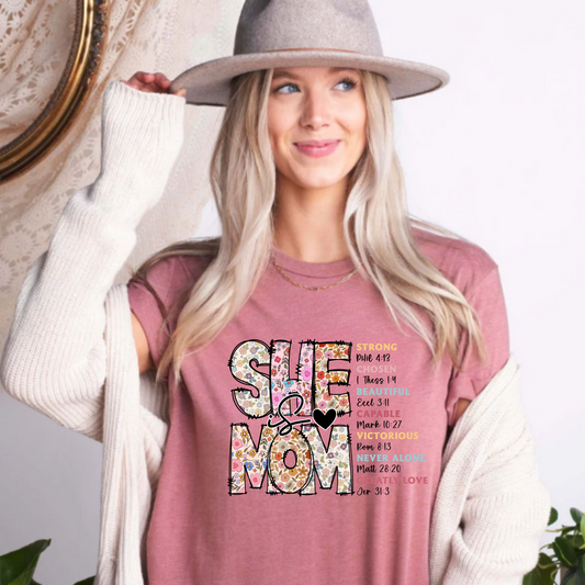 Christian "She is Mom" Unisex Tee
