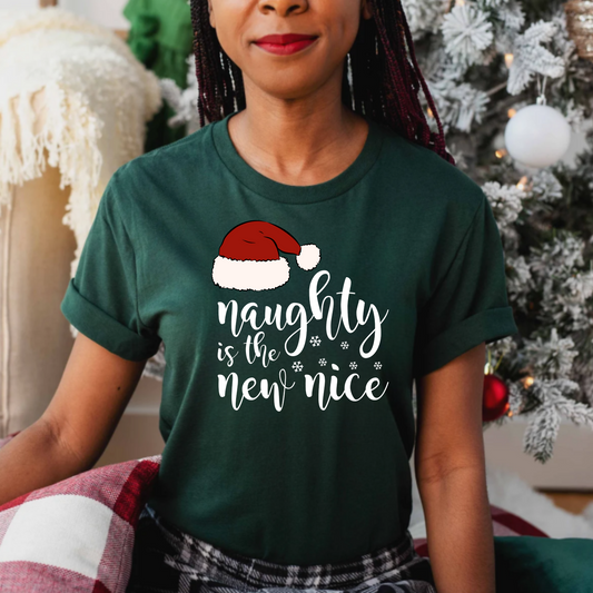 Unisex T-Shirt - 'Naughty is the New Nice' Graphic Tee