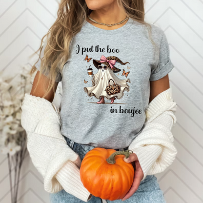 Unisex T-Shirt - I Put the Boo in Boujee