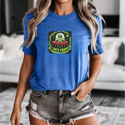 Alien Hate People Tee