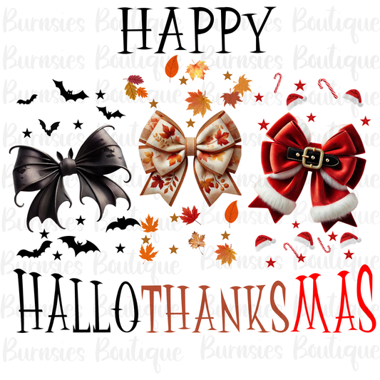 Happy Hallothanksmas png