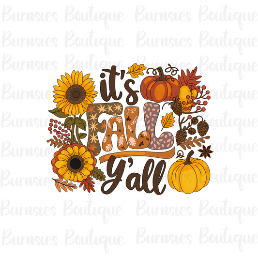 It's Fall y'all png