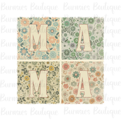 Floral mama png