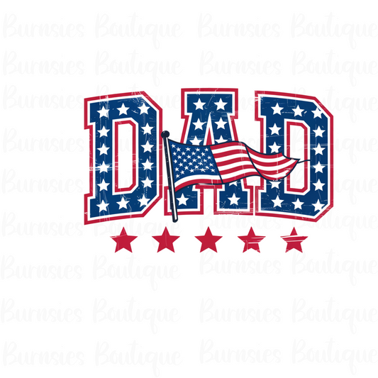 Patriotic 'Dad' png