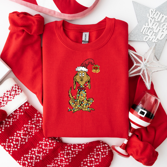 Christmas Cartoon Dog Sweatshirt